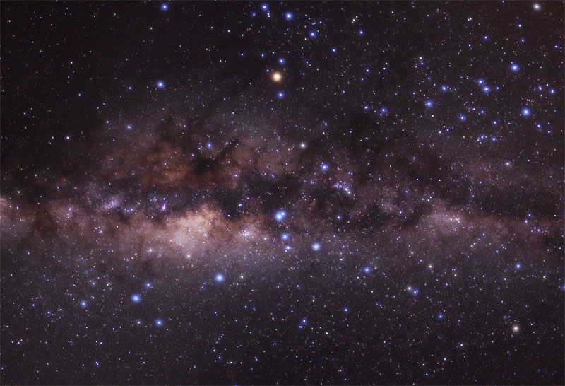 Central Area of Milky Way