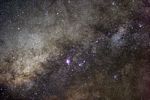 Lagoon Nebula & Milky Way