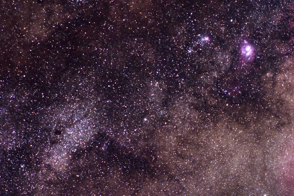 Lagoon Nebula to M24