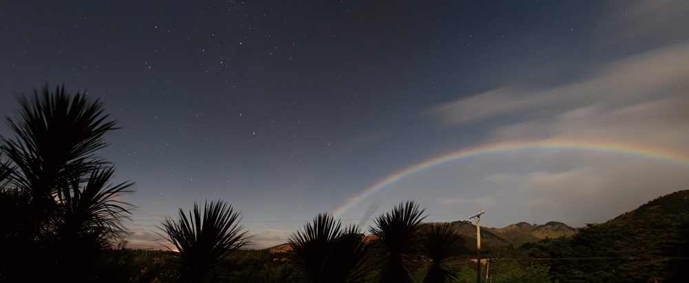 Lunar Rainbow - Moonbow