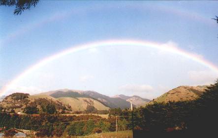 Rainbows at Kaituna