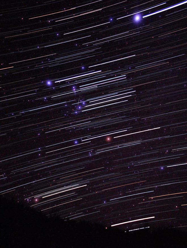 Star Trails - Orion Constellation